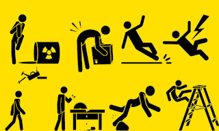 Common household injuries. Workplace Injuries